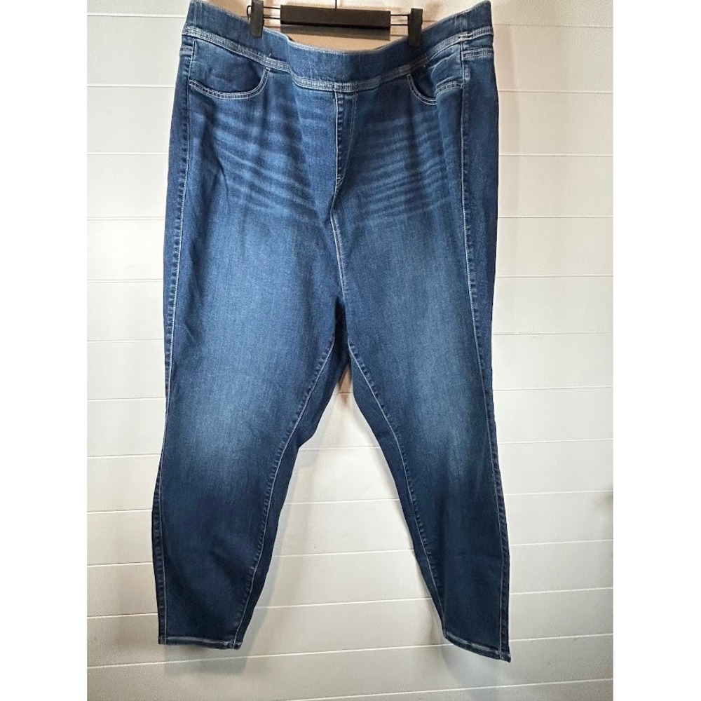 Torrid Lean Jeans Skinny Super Soft High Rise Jeans Pull on 6R 30W Plus Size NEW